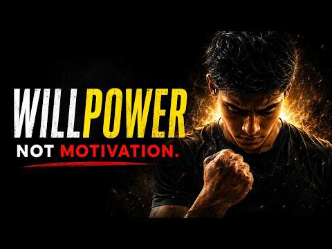 The power of WILLPOWER 🔥| This video Will Change Your Mindset
